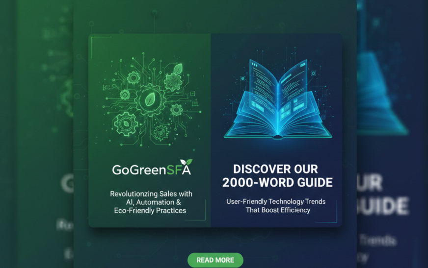 gogreensfa The Future of Sales is Sustainable, Smart, and User-Friendly
