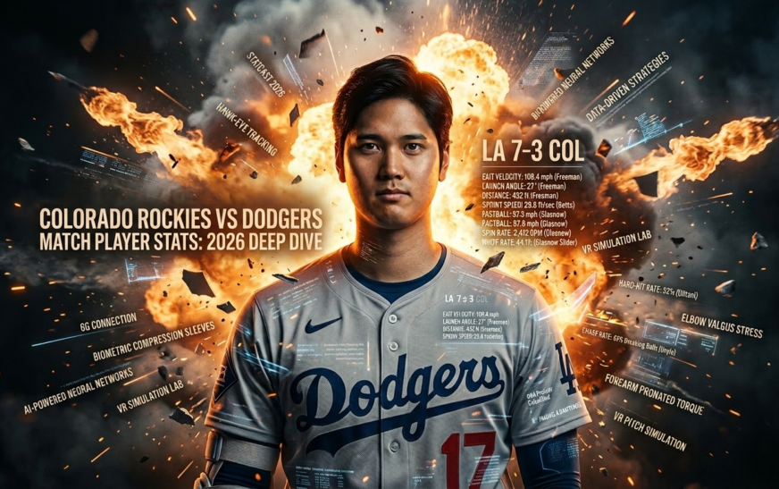 Colorado Rockies vs Dodgers Match Player Stats Insights