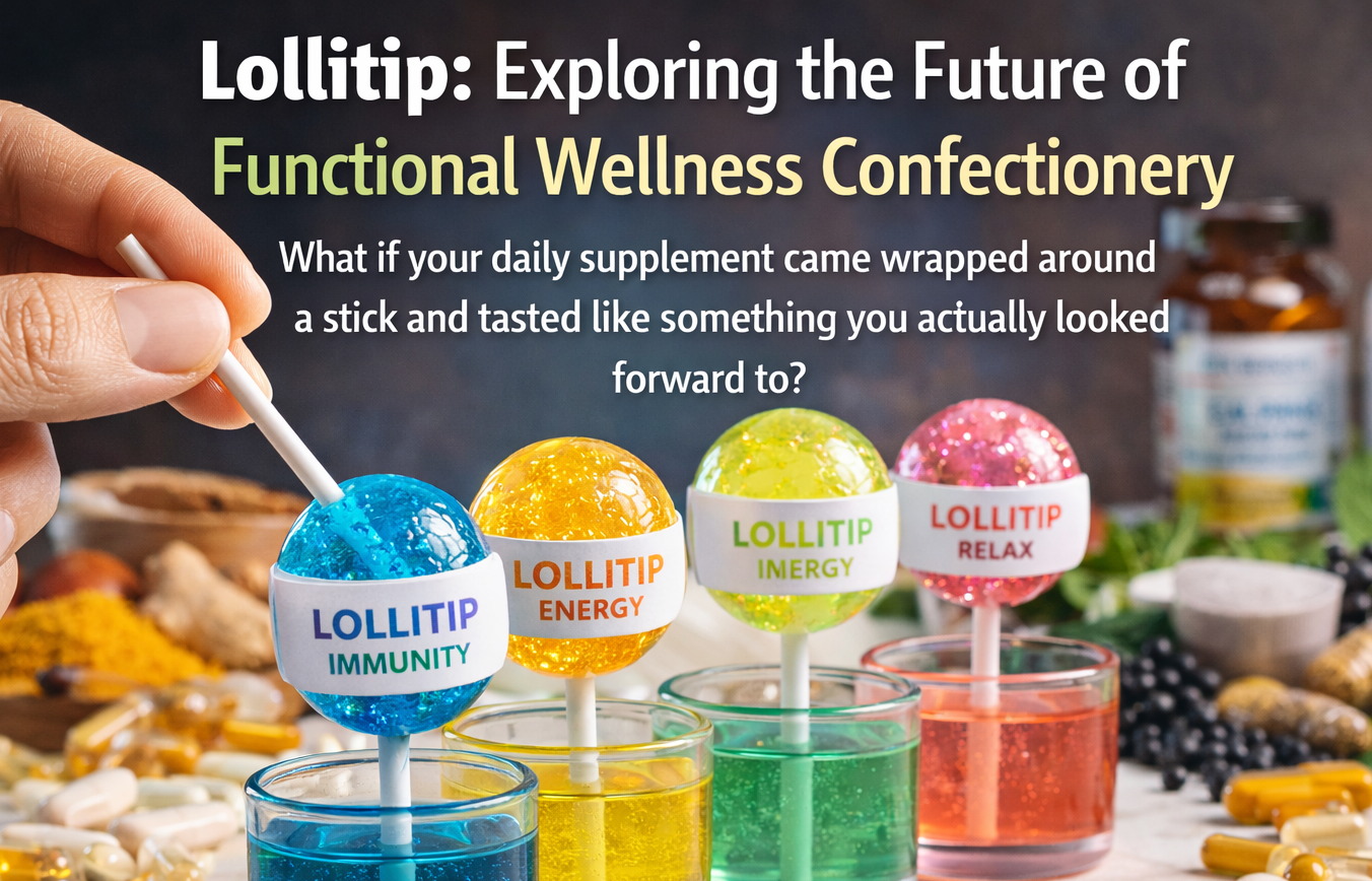 Lollitip : Exploring the Future of Functional Wellness Confectionery