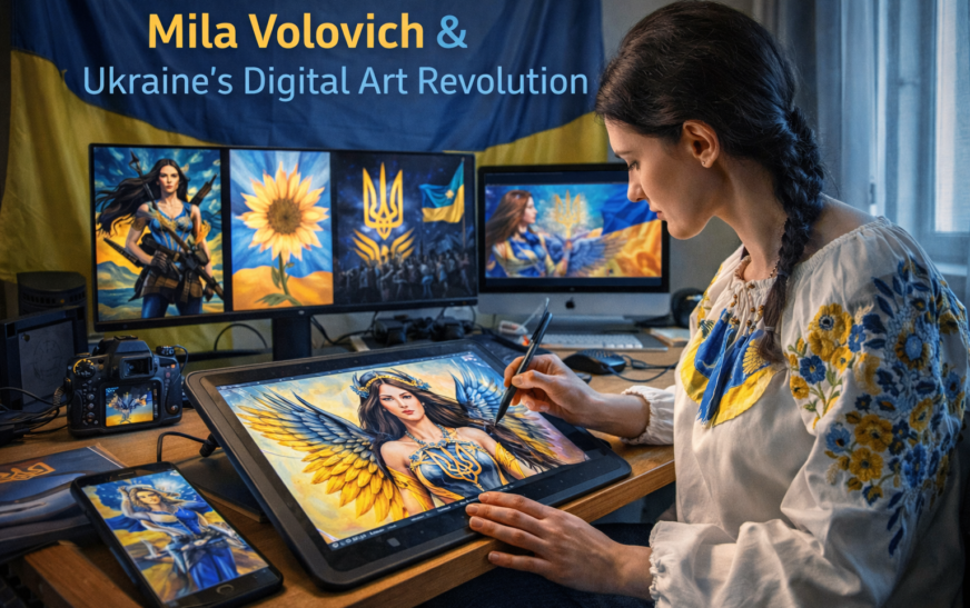 Mila Volovich & Ukraine’s Digital Art Revolution