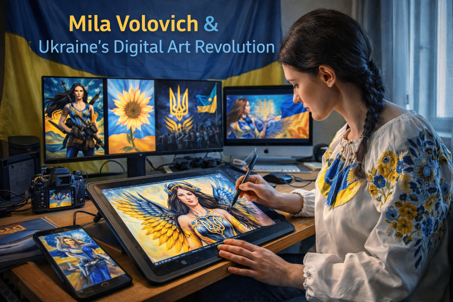 Mila Volovich & Ukraine’s Digital Art Revolution