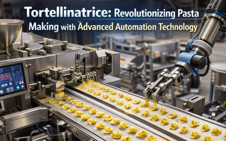 Tortellinatrice Revolutionizing Pasta Making with Automation Technology