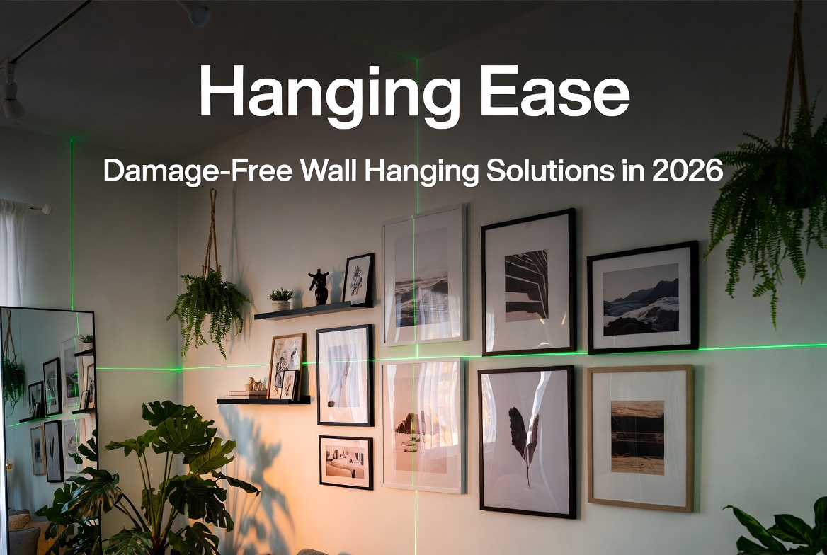 Hanging Ease : Hang Anything Damage-Free in 2026 