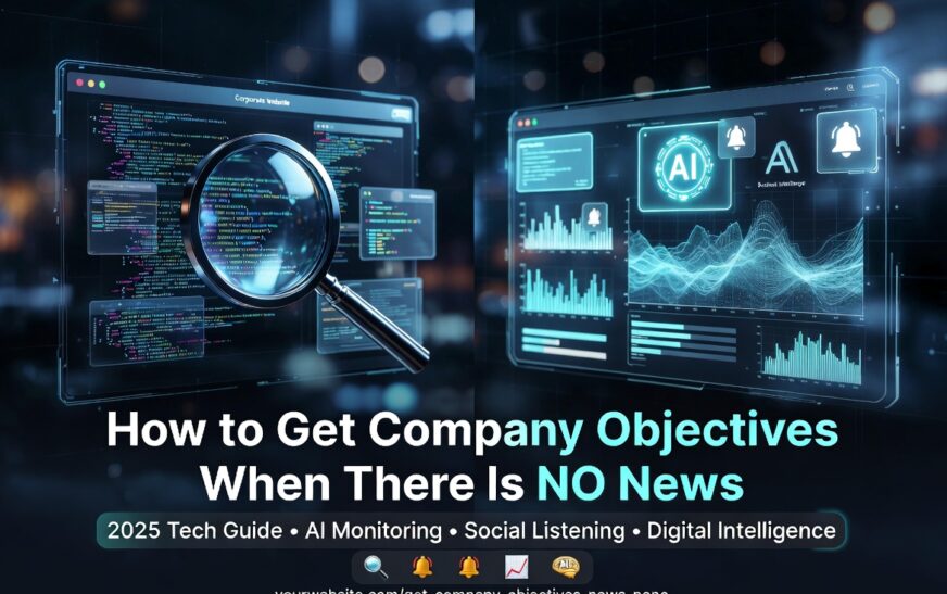 How to Get Any Company Objectives