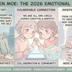 What is Doujen Moe? Discover the emotional fan-created art movement blending doujin and moe aesthetics.